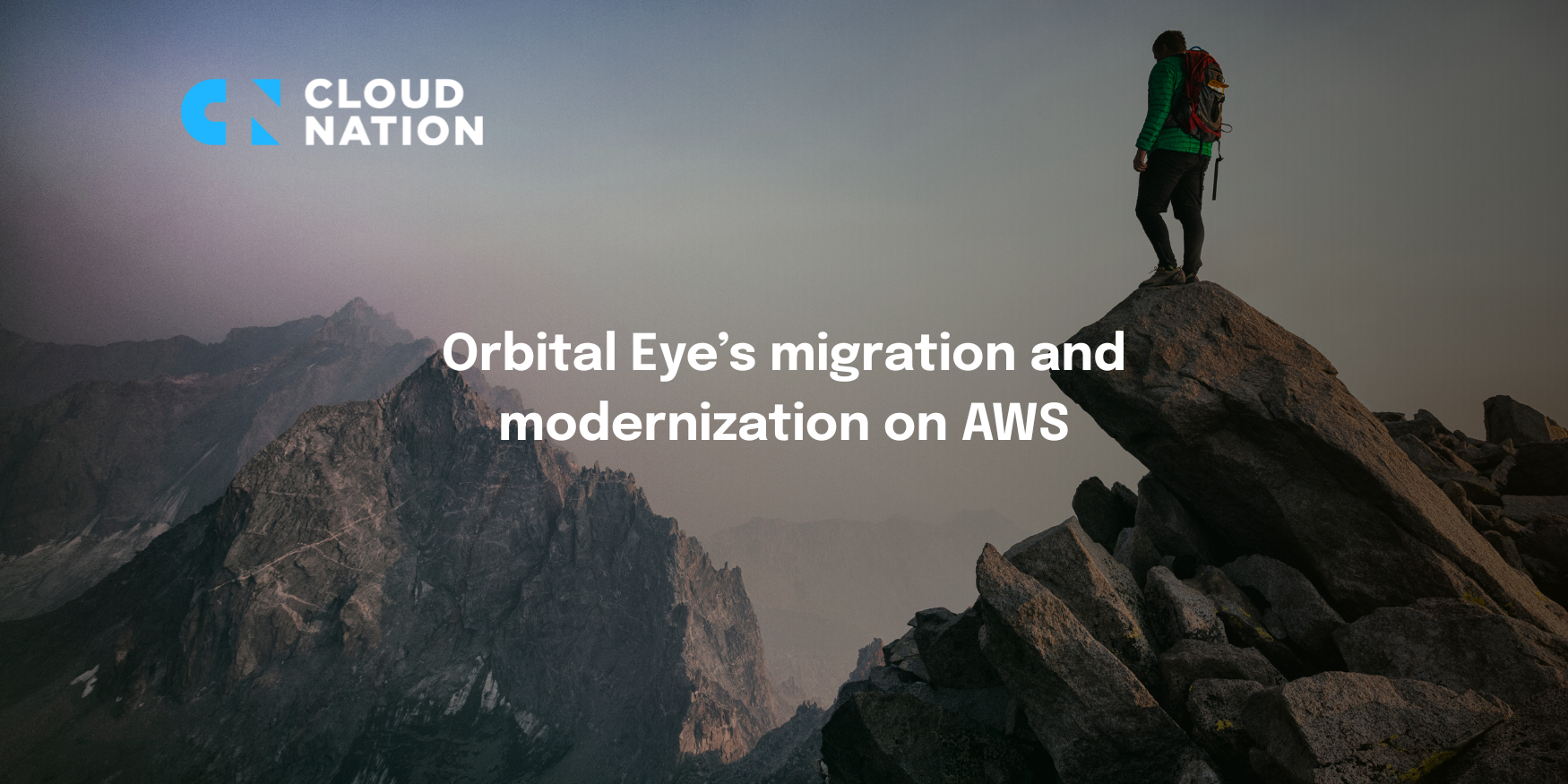Orbital Eye's migration and modernization on AWS